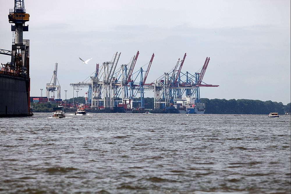 Hamburger Container-Hafen (Archiv)