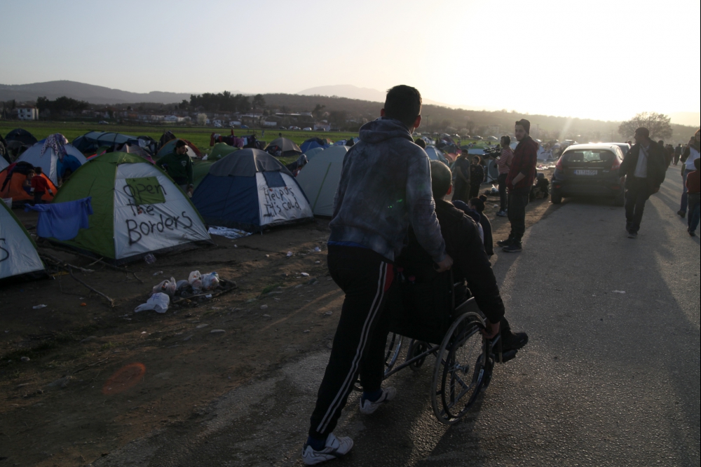 FlÃ¼chtlinge auf der Balkanroute