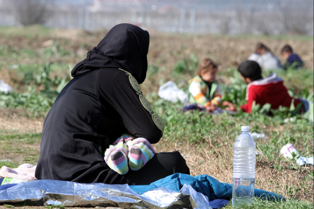 FlÃ¼chtlinge auf der Balkanroute