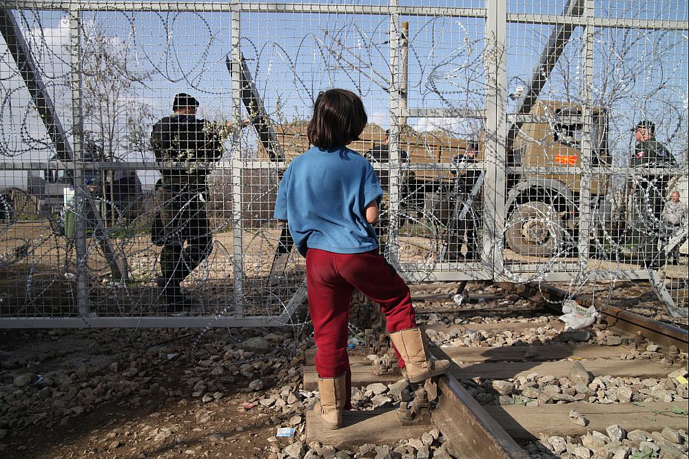 FlÃ¼chtlinge auf der Balkanroute