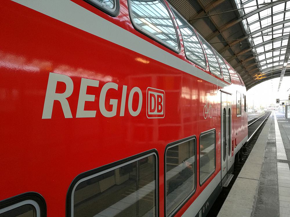 Regionalzug der Deutschen Bahn
