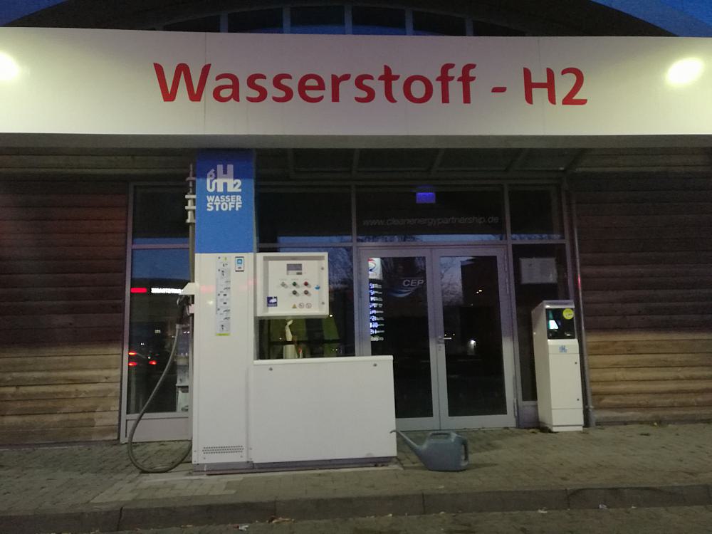 Wasserstoff-Tankstelle (Archiv)