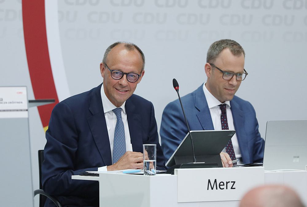 Friedrich Merz und Mario Czaja
