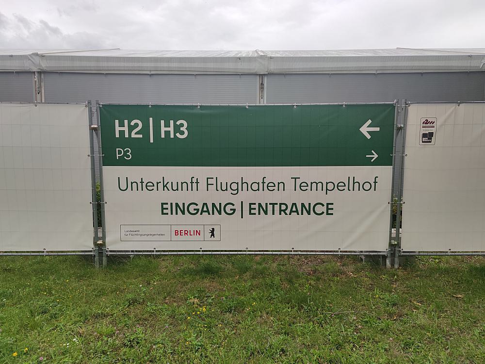 Flüchtlingsunterkunft Tempelhof (Archiv)