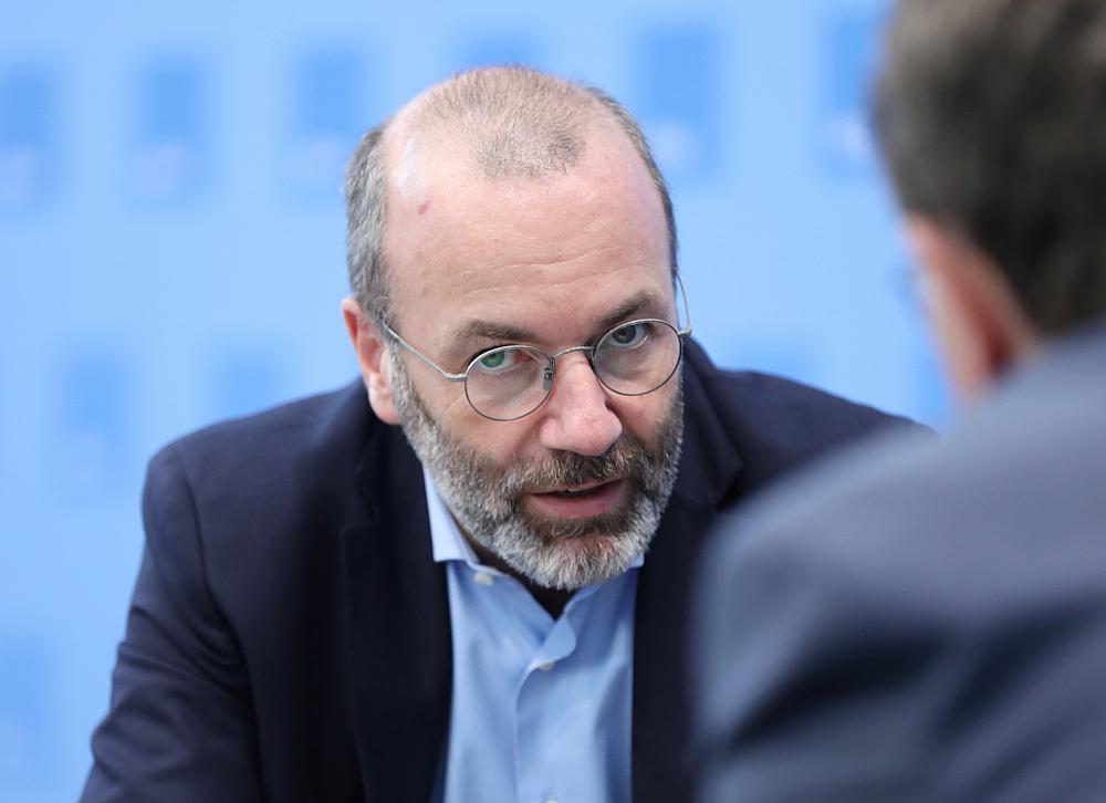 Manfred Weber am 23.09.2023