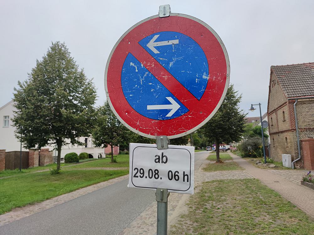 Parkverbot für Kabinettsklausur in Meseberg (Archiv)