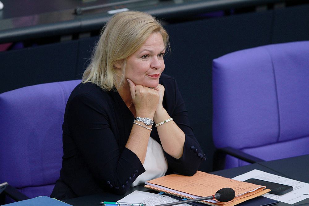 Nancy Faeser (Archiv)