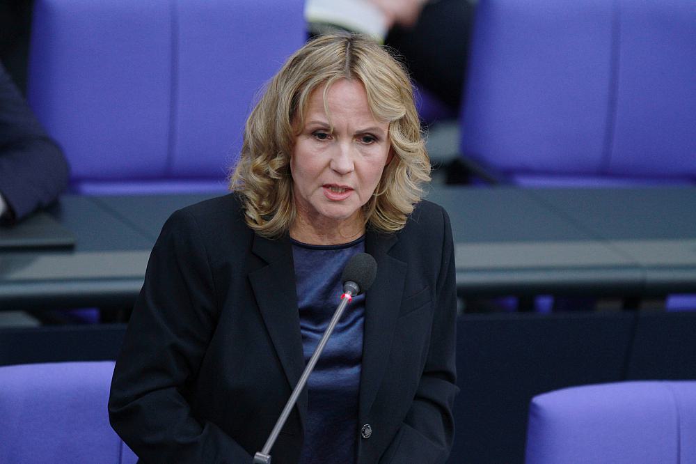 Steffi Lemke im Oktober 2023 im Bundestag