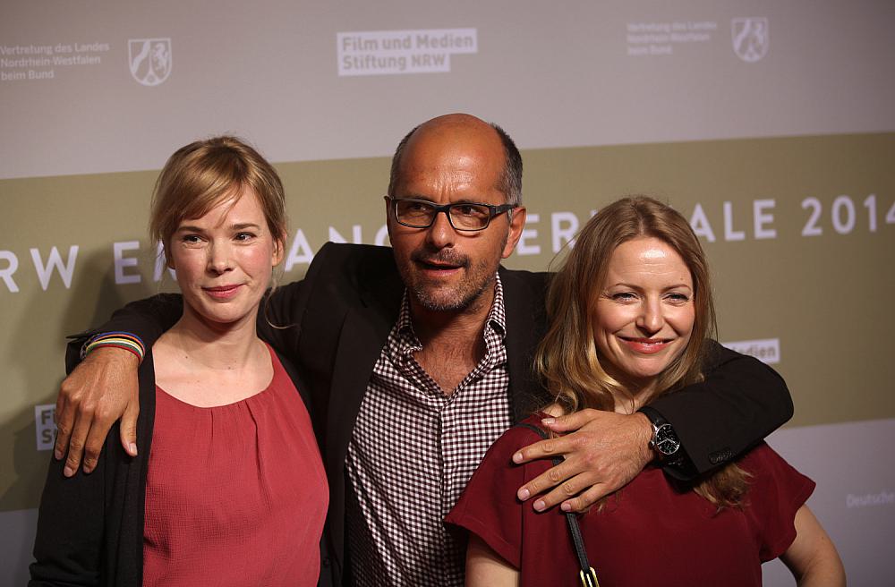 Stromberg-Darsteller Christoph Maria Herbst, Milena Dreißig, Diana Staehly (Archiv)