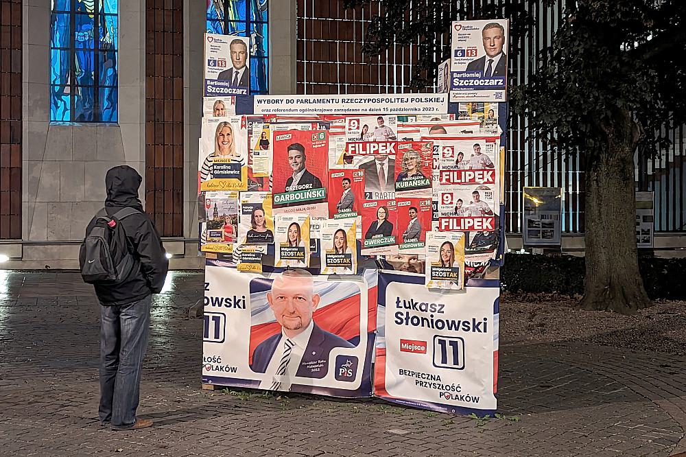 Wahlplakate in Polen (Archiv)