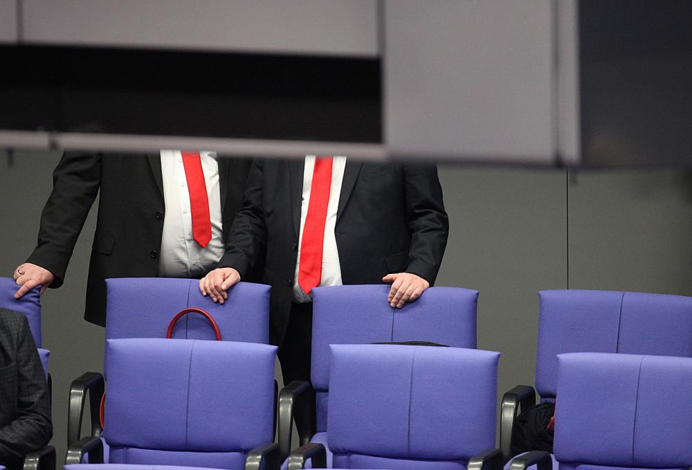 Zwei Bundestagsabgeordnete (Archiv)
