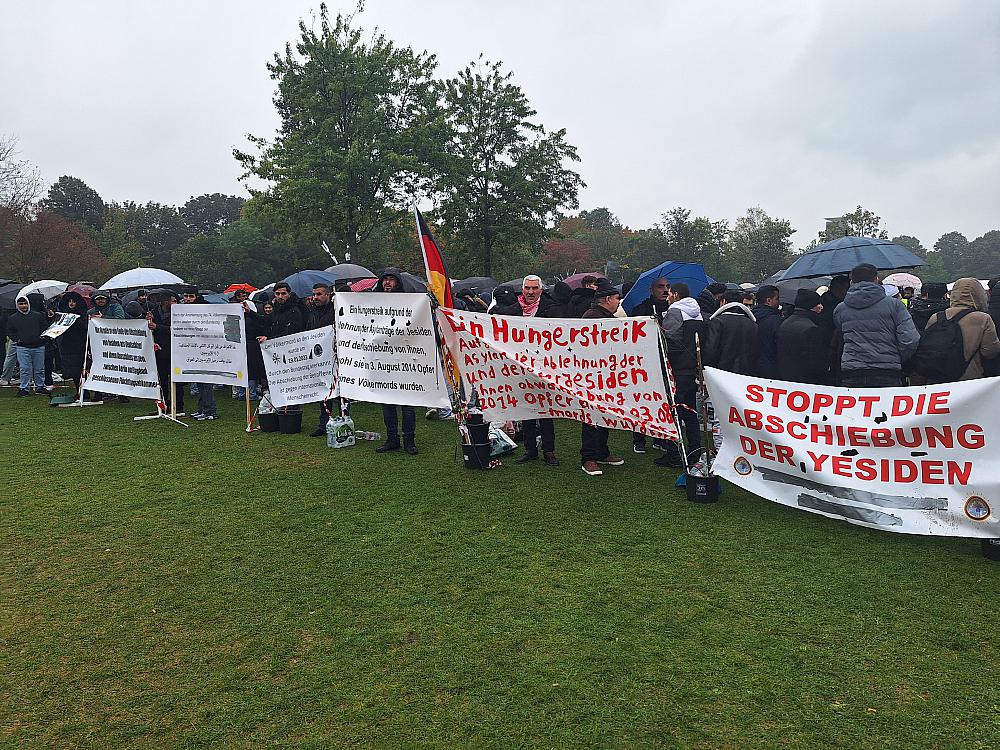 Jesiden-Protest am 19.10.2023