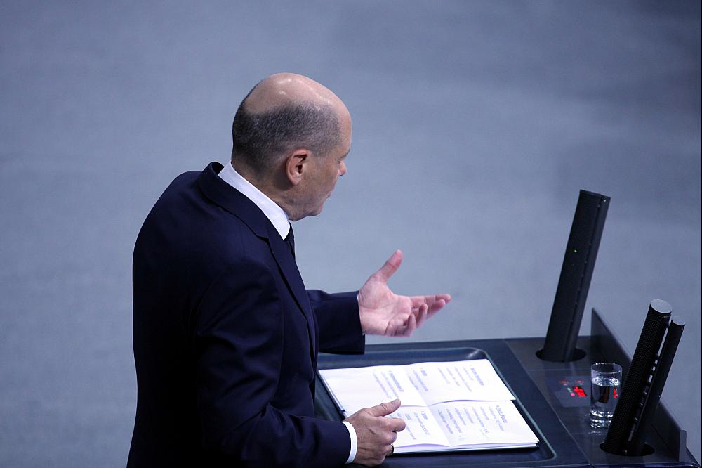 Olaf Scholz am 19.10.2023