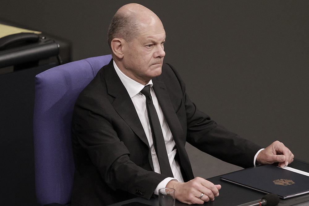 Olaf Scholz im Bundestag (Archiv)