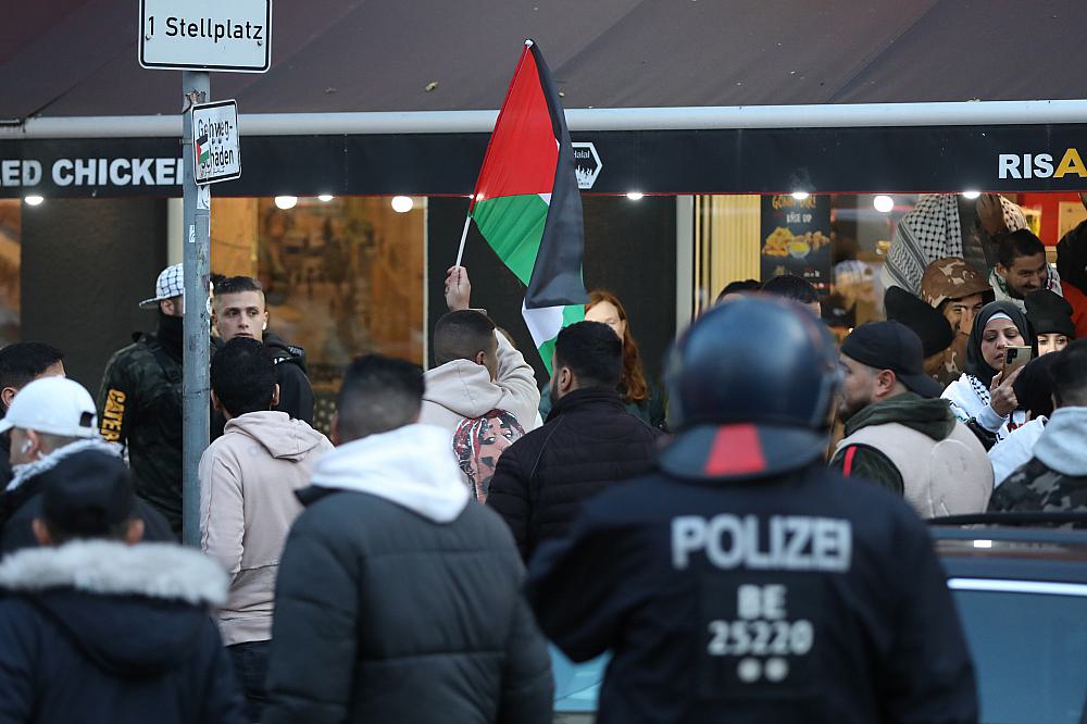 Verbotene Pro-Palästina-Demo am 18.10.2023