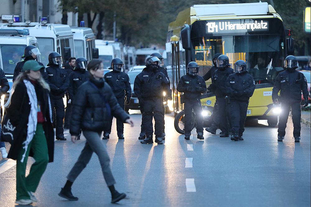Verbotene Pro-Palästina-Demo (Archiv)