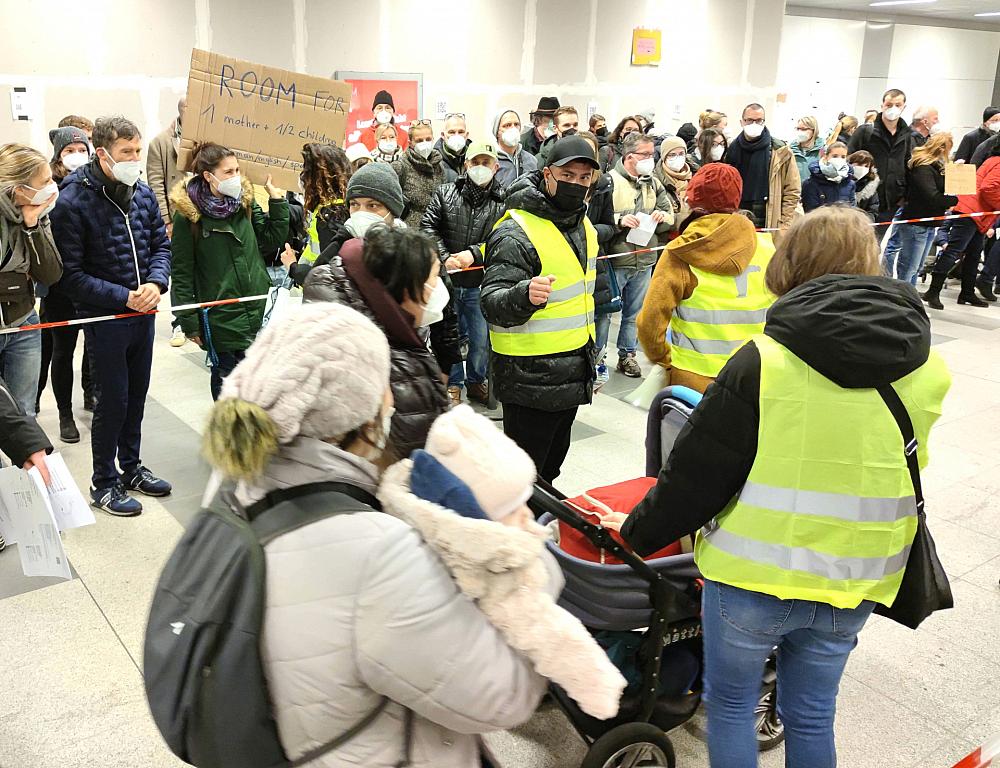 Ankunft von Flüchtlingen aus der Ukraine in Deutschland (Archiv)