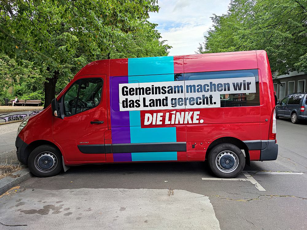 Linken-Kampagnenbus (Archiv)