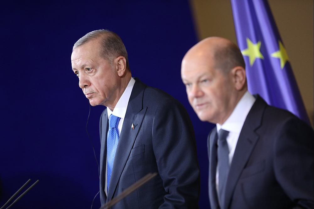 Erdogan und Scholz am 17.11.2023
