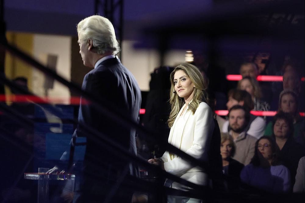 Geert Wilders und Dilan Yesilgöz am 21.11.2023