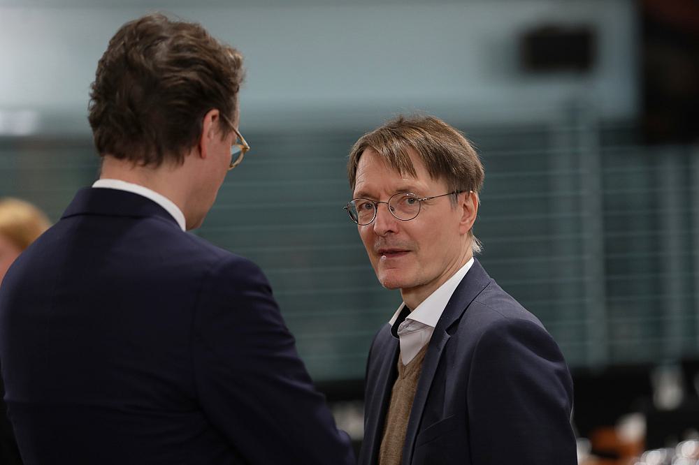 Hendrik Wüst, Karl Lauterbach (Archiv)