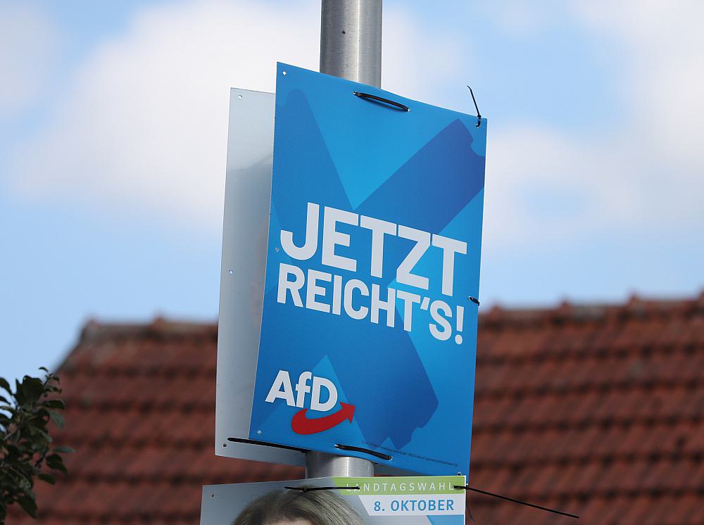AfD-Wahlplakat (Archiv)
