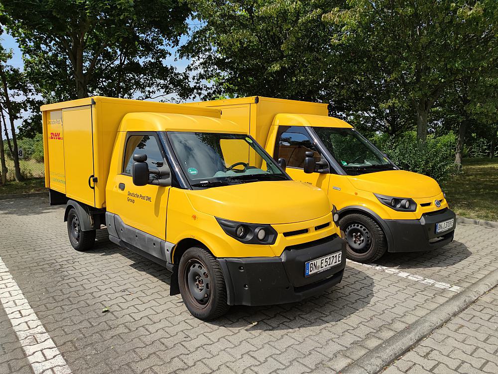 Deutsche-Post-Transporter (Archiv)