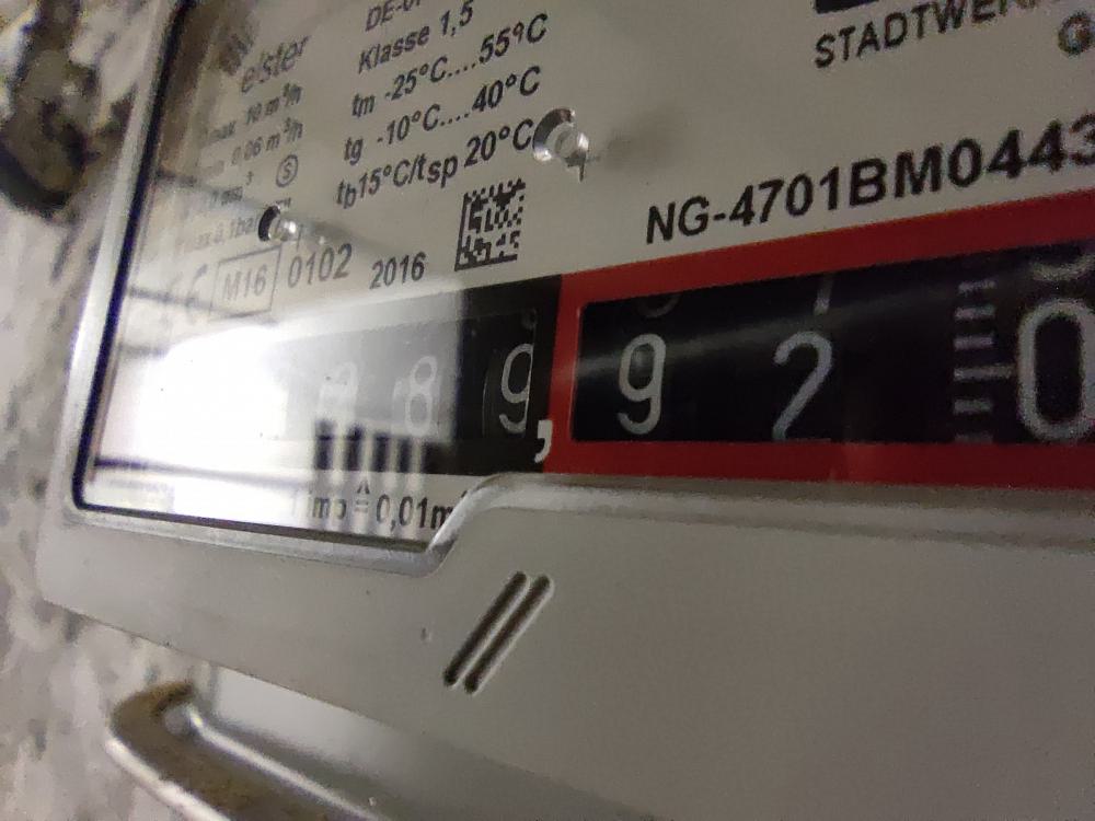 Gas-Zähler (Archiv)