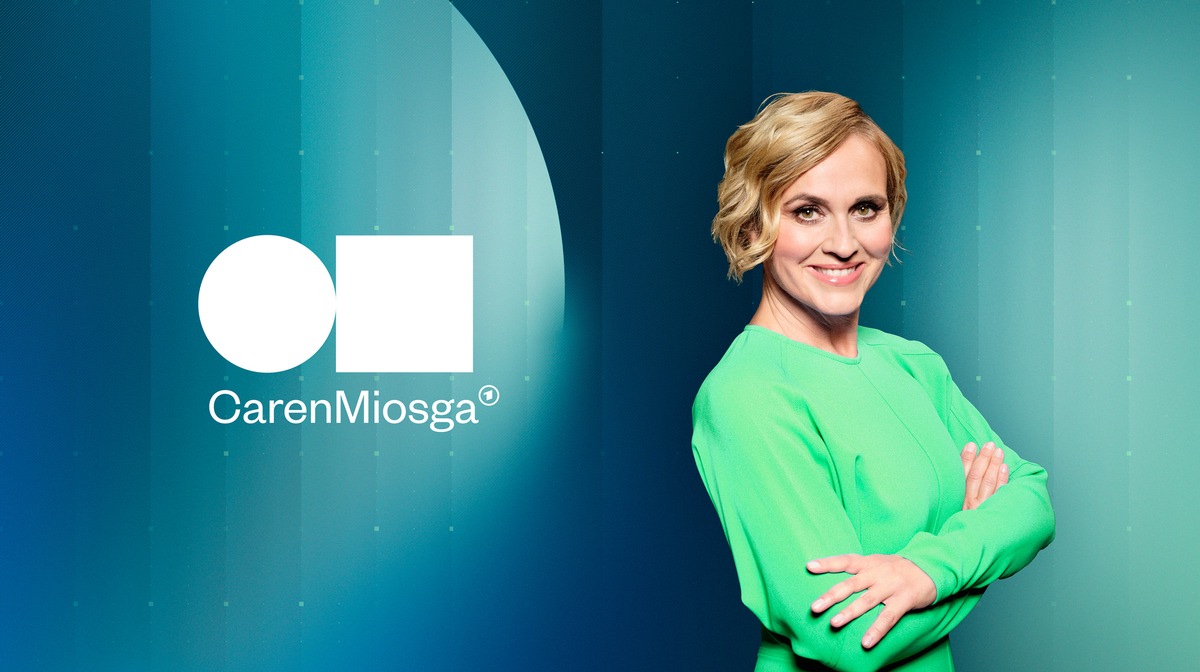 CAREN MIOSGA / Sonntag, 19. Oktober 2025, um 21:45 Uhr, live im Ersten
