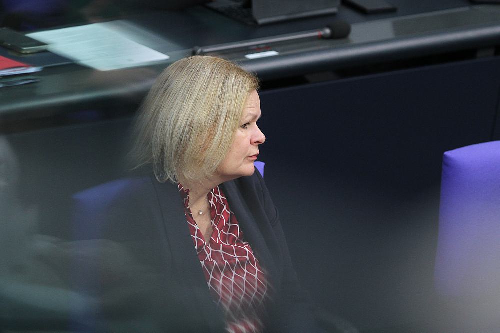 Nancy Faeser am 15.03.2024