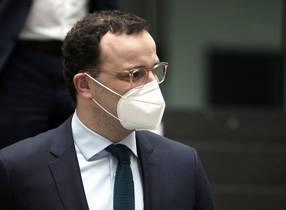 Jens Spahn mit FFP2-Maske (Archiv)