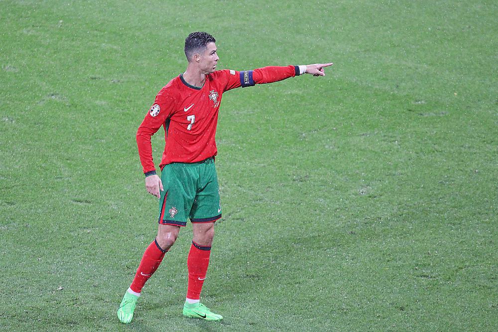 Cristiano Ronaldo bei EM 2024 (Archiv)