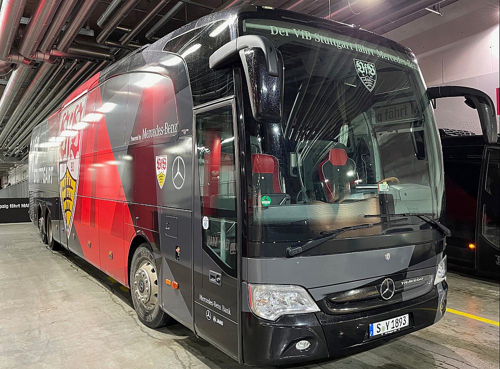 Mannschaftsbus des VfB Stuttgart (Archiv)