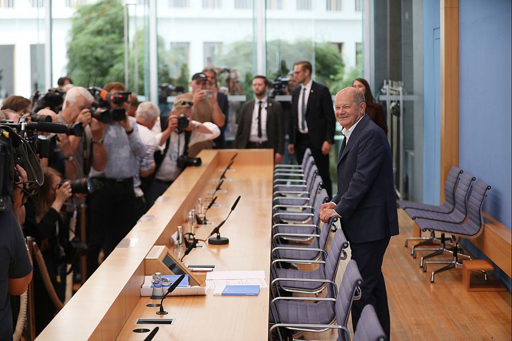 Olaf Scholz am 24.07.2024