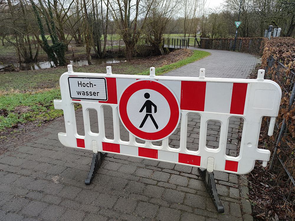 Hochwasser-Warnung (Archiv)