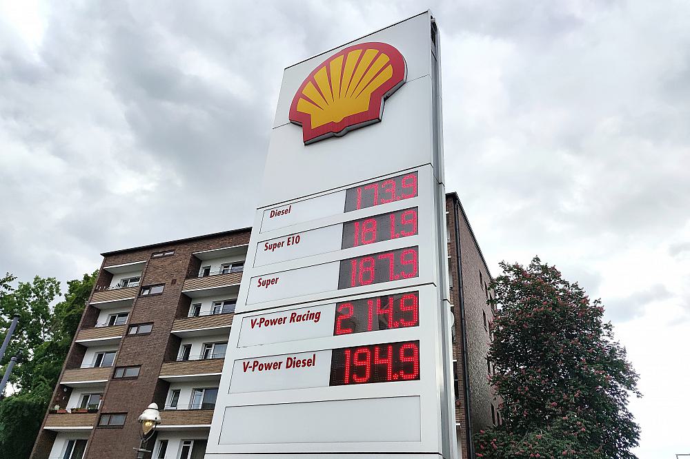 Shell-Tankstelle (Archiv)