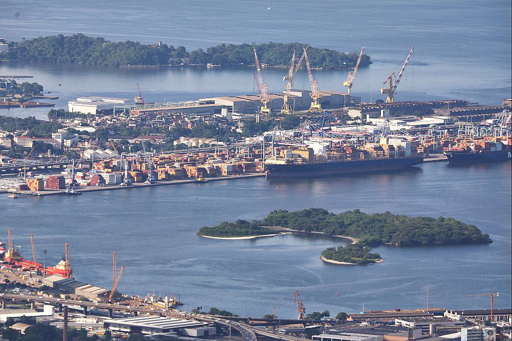 Hafen in Rio de Janeiro am 17.11.2024