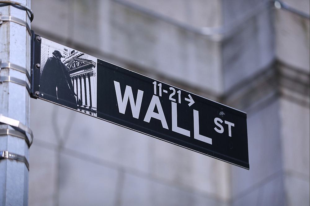 Straßenschild der Wall Street (Archiv)