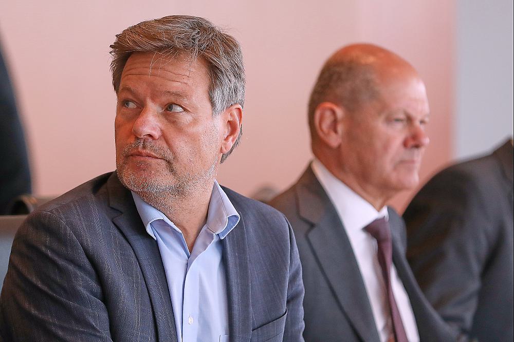 Robert Habeck und Olaf Scholz (Archiv)