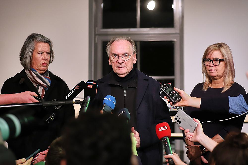 Pressekonferenz nach Anschlag in Magdeburg am 20.12.2024