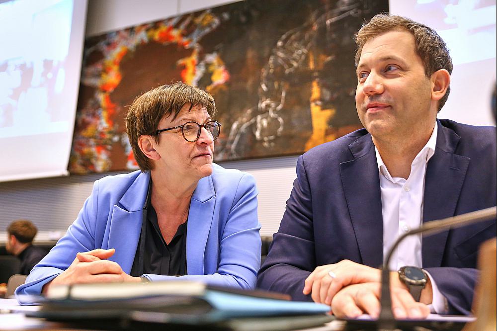Saskia Esken und Lars Klingbeil (Archiv)