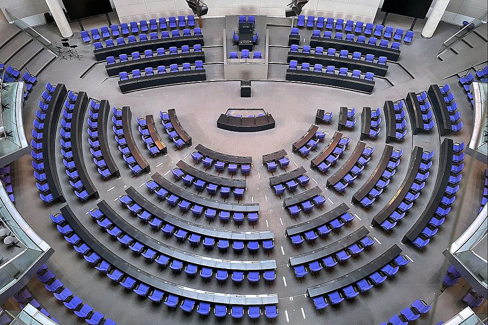 Plenarsaal des Deutschen Bundestags (Archiv)