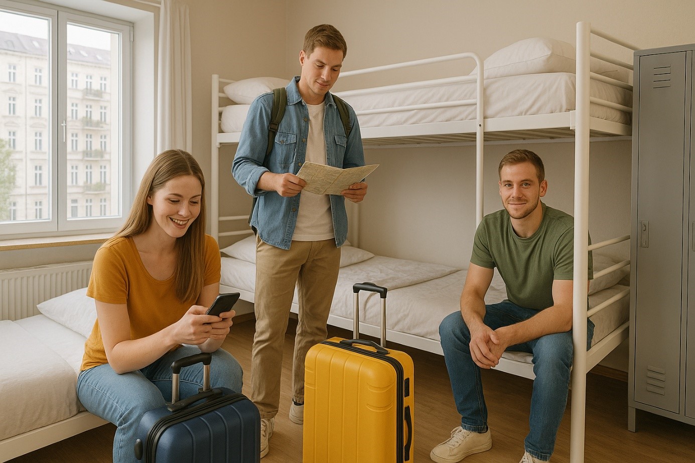 Preiswerte Hostels werden in Berlin überaus gerne gebucht