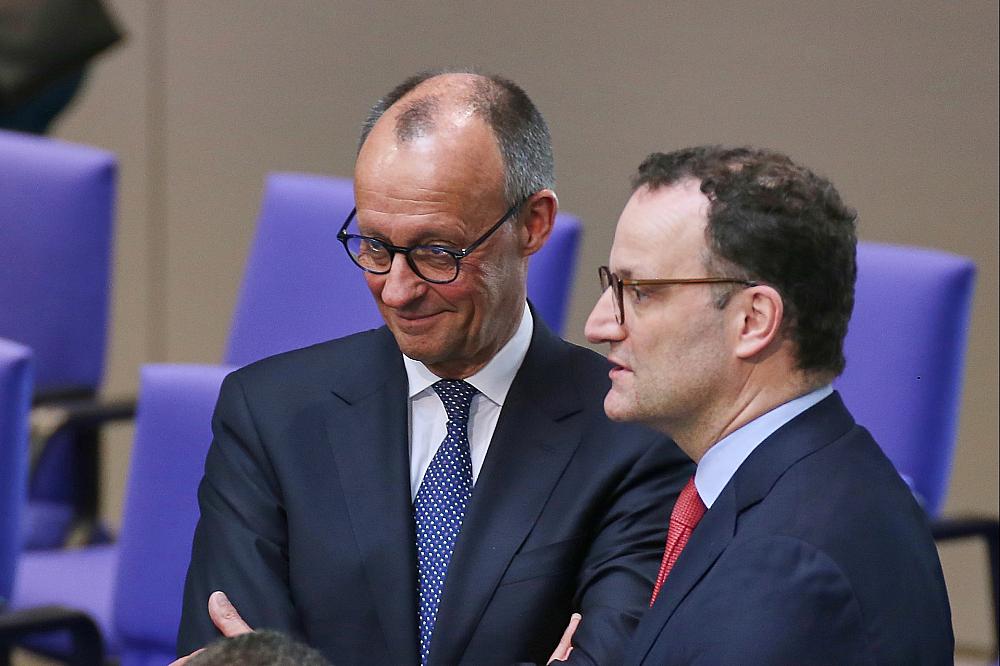 Friedrich Merz und Jens Spahn (Archiv)