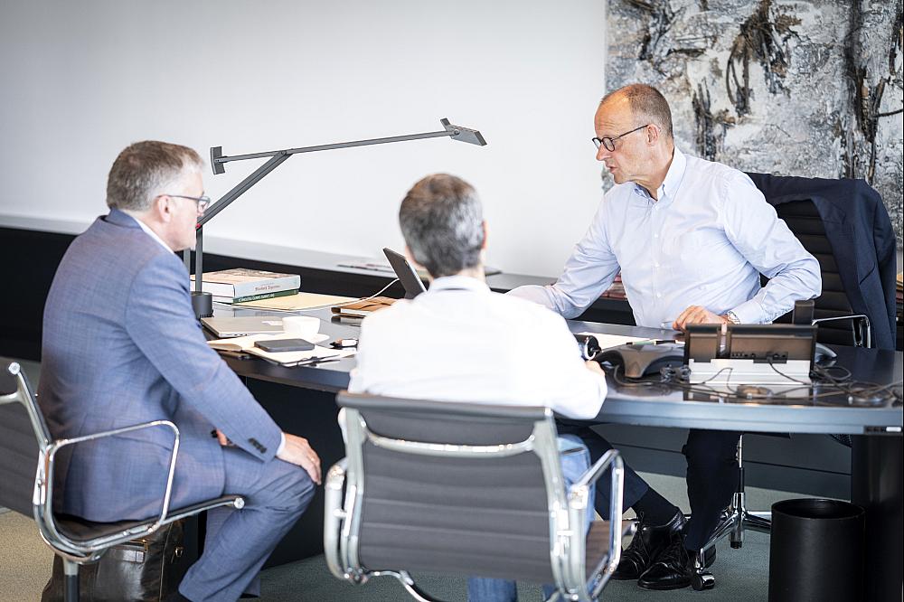 Friedrich Merz telefoniert mit den E3-Staaten zur Lage in Nahost am 22.06.2025