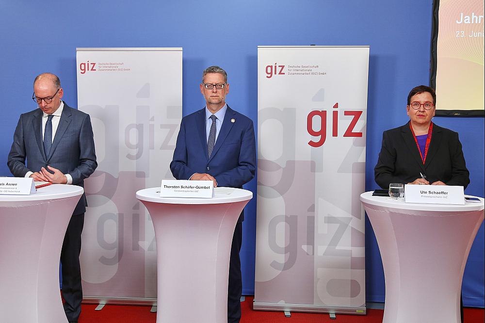 Pressekonferenz: Deutsche Gesellschaft für Internationale Zusammenarbeit am 23.06.2025