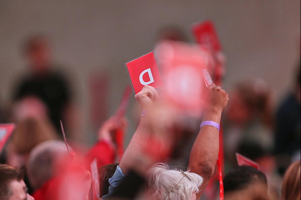 Abstimmung auf SPD-Parteitag am 28.06.2025