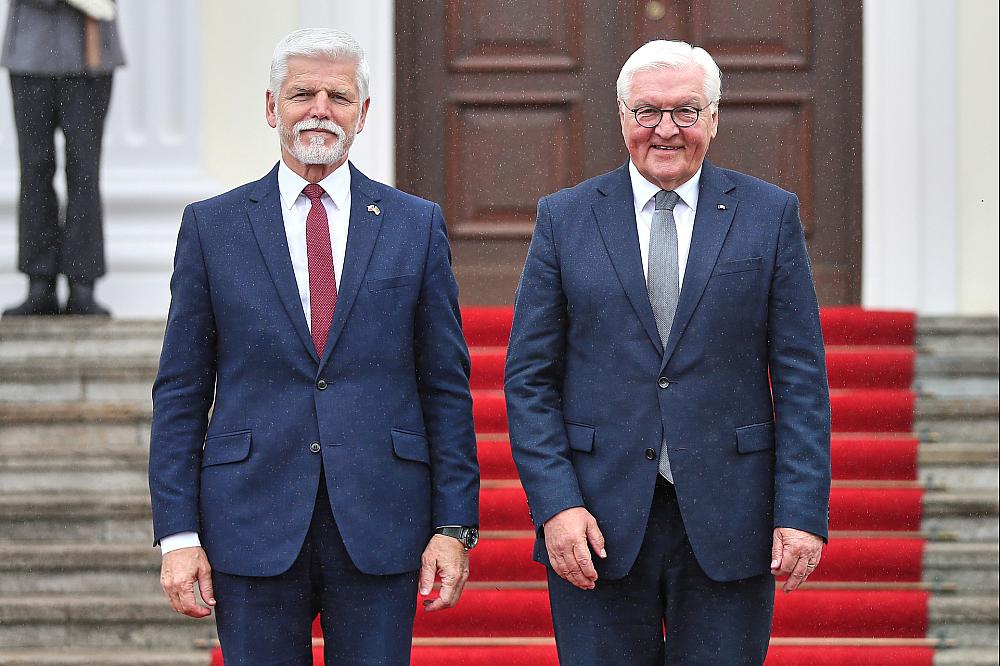 Petr Pavel und Frank-Walter Steinmeier am 09.07.2025