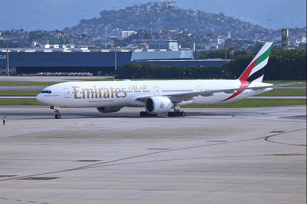 Flugzeug vom Emirates (Archiv)