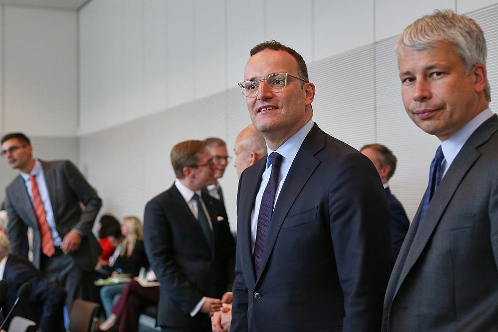Jens Spahn in Unions-Fraktionssitzung (Archiv)